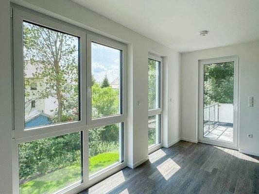 Wohnzimmer mit Ausblick