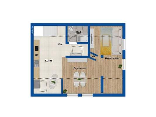 Grundriss Dachgeschoss