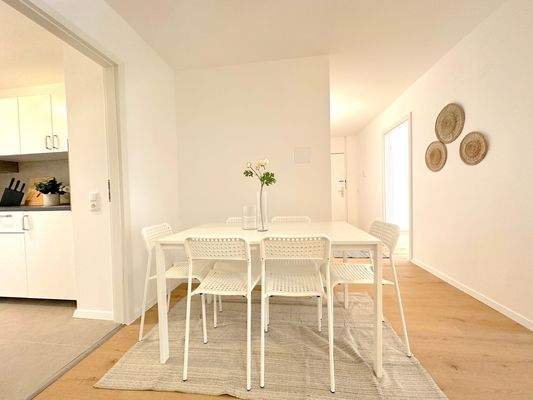 Helle Essbereich Ansicht