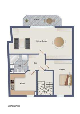 GRUNDRISS DACHGESCHOSS