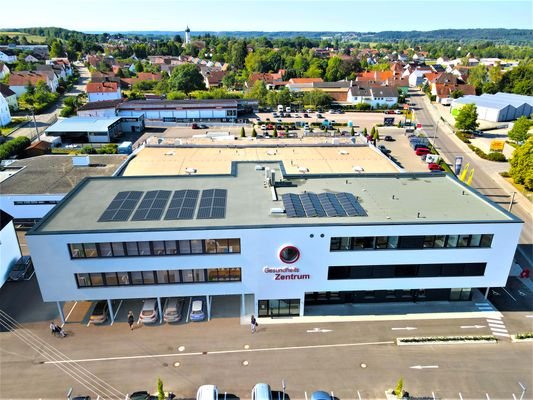 Visualisierung fertiges Gesundheitszentrum Jettingen-Scheppach 