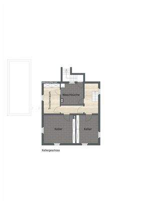 Grundriss vom KG des ZFH