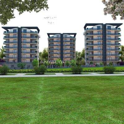 2 and 3-Bedroom Apartments for Sale in Antalya Serik