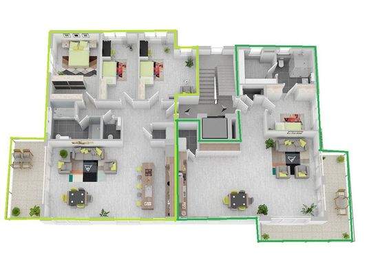 Grundriss Obergeschoss