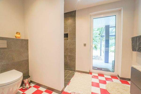 Badezimmer zum Gäste- Apartment 