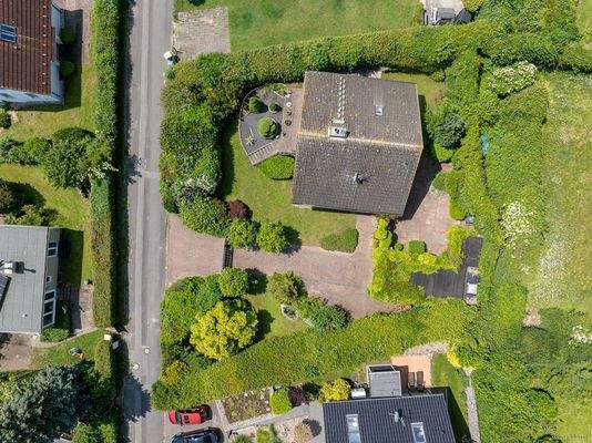 Grundstück von oben