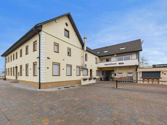 Gastronomie mit Biergarten