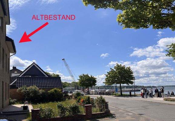 Von Auffahrt Richtung Garten