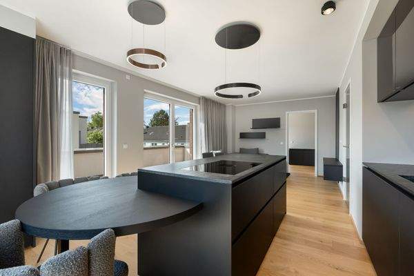 Offene Designerküche