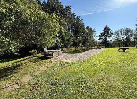 Schwimmteich mitten in der Natur