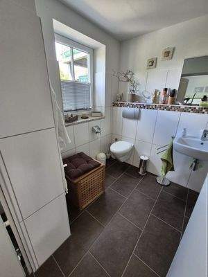 Badezimmer im Saunabereich