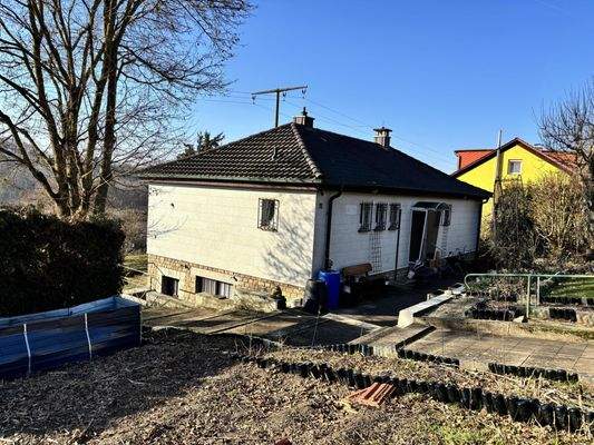 Nordostansicht des Hauses