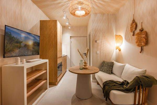 Küche und Wohn-Essbereich