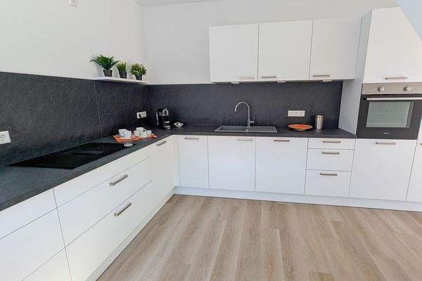 Einbauküche mit viel Stauraum