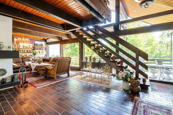 offener Wohn- und Essbereich