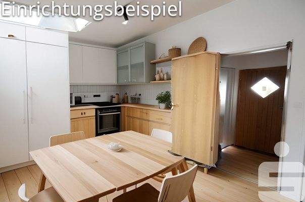 Küche mit Essbereich