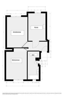 Grundriss Leerwohnung