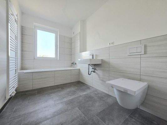 Vollbad im Obergeschoss