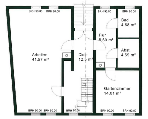 Grundriss Erdgeschoss