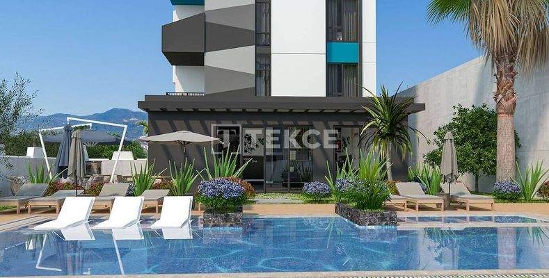Chic Sea-View Apartments in Central Location in Avsallar Alanya