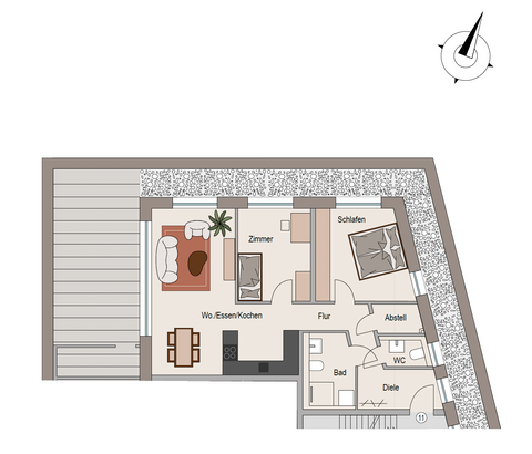 Neckarwestheim Wohnungen, Neckarwestheim Wohnung kaufen