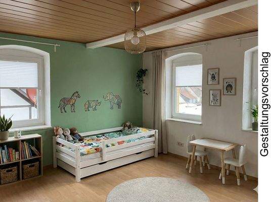 GESTALTUNGSVORSCHLAG - ZIMMER 1