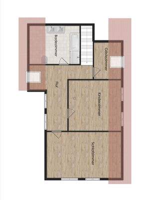 Grundriss Obergeschoss