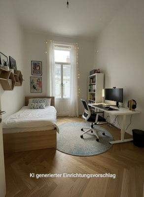 Jugendzimmer - KI bearbeitet