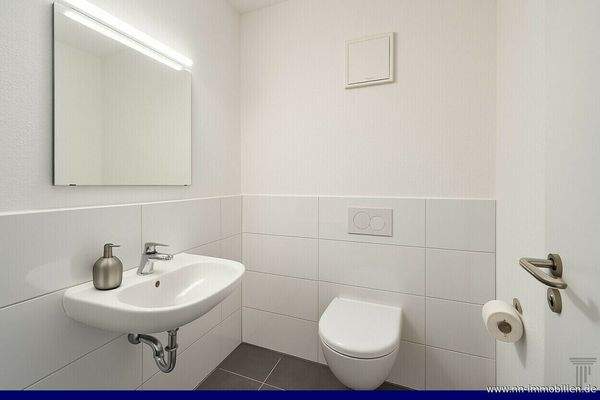 Innenansicht - Sanitärbereich 