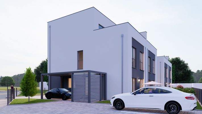 Haus 1 - Blick von der Straße