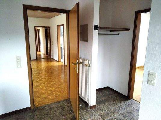 Eingang Garderobe Gästezimmer