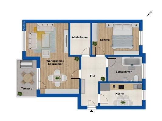 Grundriss Beispiel 3