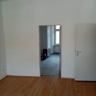 Wohnzimmer Blick in die Küche