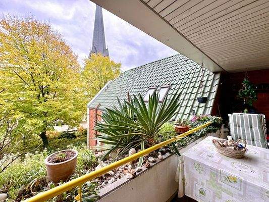 Hinterer Balkon unten