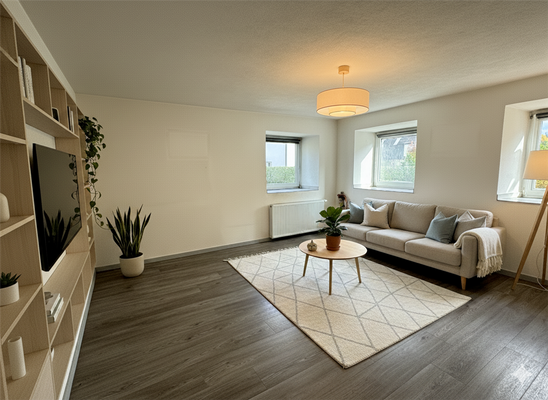 Wohnzimmer - Visualisierung