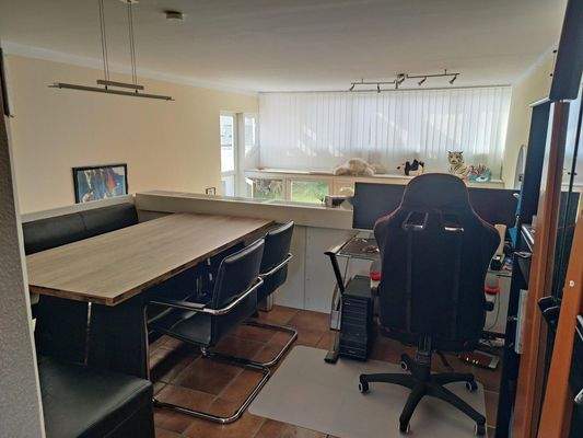 Essempore offen zum Wohnzimmer