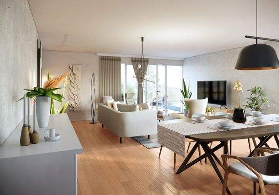 Visualisierung Wohnzimmer