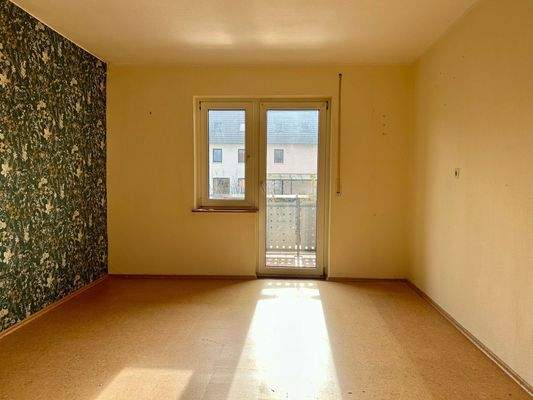 Schlafen mit Balkonzugang im OG