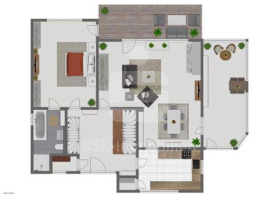 Grundriss Erdgeschoss