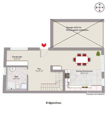 Grundriss Erdgeschoss