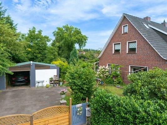 Blick auf die Immobilie