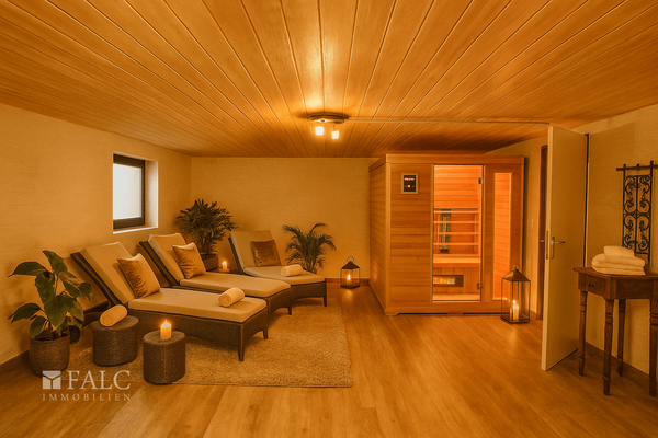 Einrichtungsbeispiel Hobbyraum