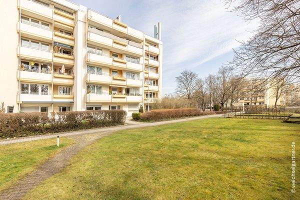 Südansicht des Wohnhauses