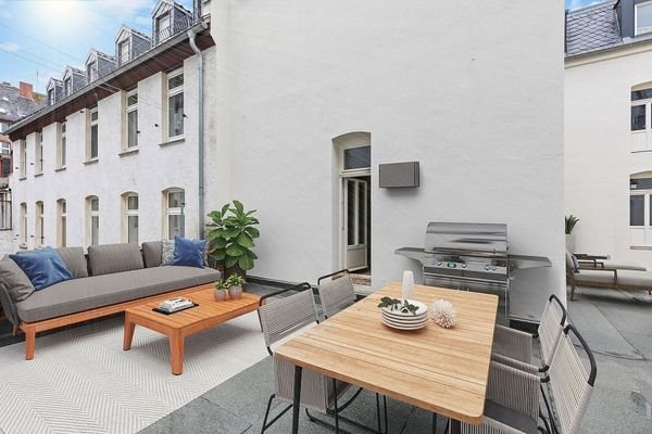 Dachterrasse visualisiert