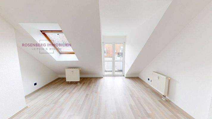 Immobilien in Leipzig zu vermieten_Wohn-/Schlafbereich