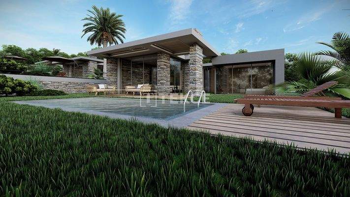 Spacious Detached Villas with Pools and Gardens in Bodrum