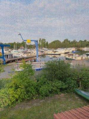 Blick aus dem weißen Zimmer