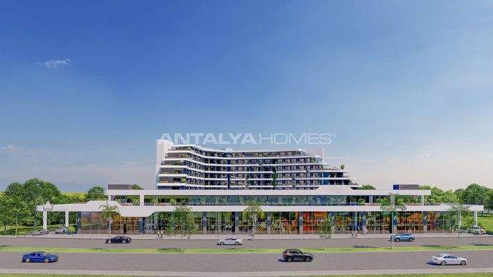 Real Estate in a Project with Pools in Altıntaş Antalya