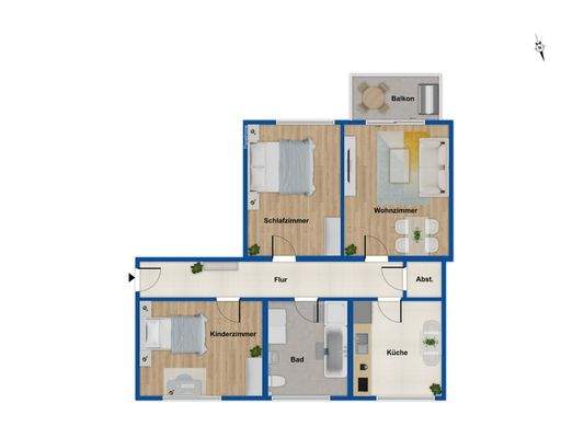 WE06 2. Obergeschoss rechts P13