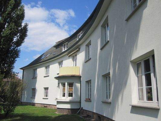 Rückansicht des Hauses